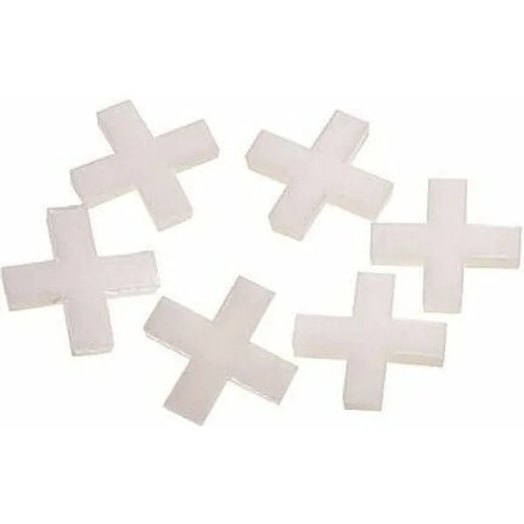 Kunststoff Fliesenkreuze weiß 3mm 200 Stück - Hufa