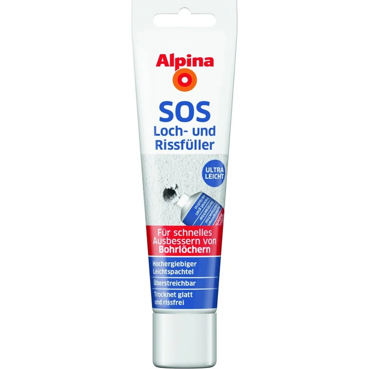 Alpina - Alpina SOS Loch- und Rissfüller, 100 ml - weiß – Bild 1