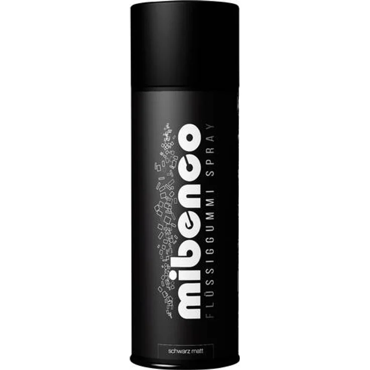 Mibenco Flüssiggummi-Spray Herstellerfarbe Schwarz (matt) 71429005 400ml – Bild 1