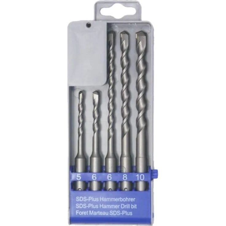 Famex 9163-5 SDS-Plus Hammerbohrersatz 5 tlg.