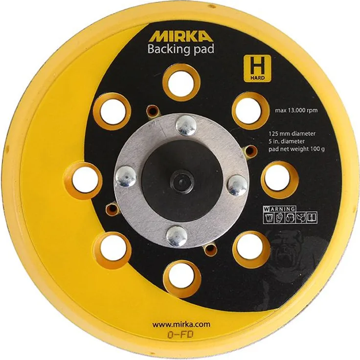 Mirka Schleifteller Abranet 125mm 5/16'' Grip 28L H - 8292502021
