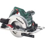 Metabo Handkreissäge KS 55 FS (1200 Watt, Schnitttiefe 55 Millimeter, Sägeblatt 160 Millimeter, 18 Zähne, Parallelanschlag, Schwenkbereich von 0 bis 45°)