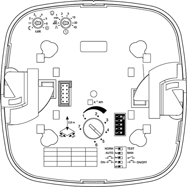 Steinel Präsenzmelder HF 360 COM1 AP Schnittstelle COM1AP Bewegungsmelder komplett 4007841751302