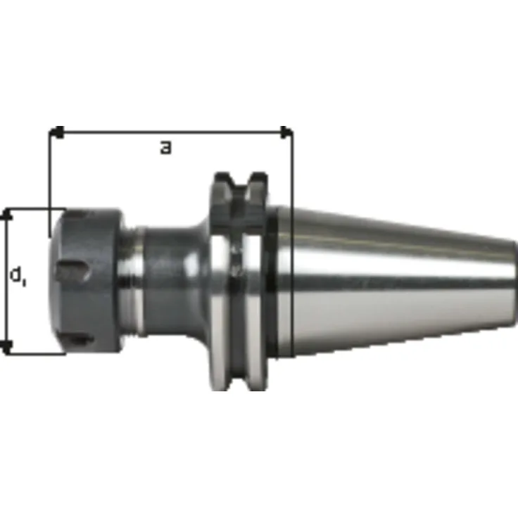 Fortis Spannzangenfutter DIN 69871ADB SK40-ER32 extra lang