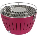LotusGrill G-LI-34 Holzkohlengrill Serie 340, Pflaumenlila, 35 x 26 x 23,4