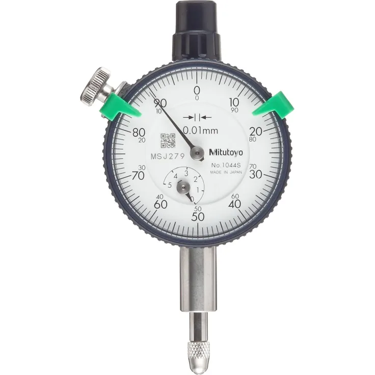 Mitutoyo 1044SB Kleine Messuhr mit Abschlussdeckel-Öse, 01-5 mm