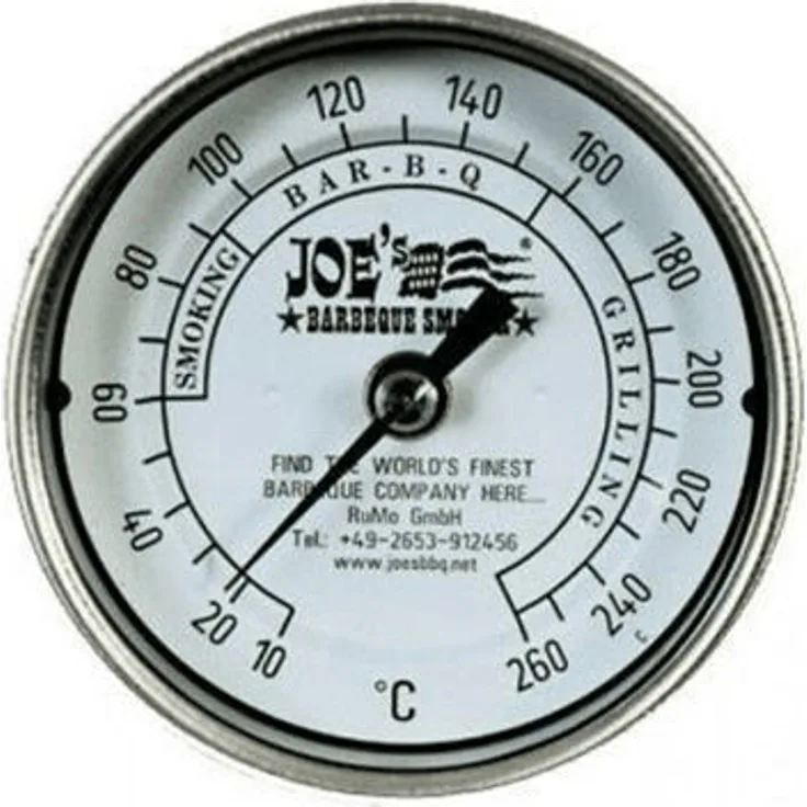 Rumo Edelstahl Thermometer für BBQ Smoker