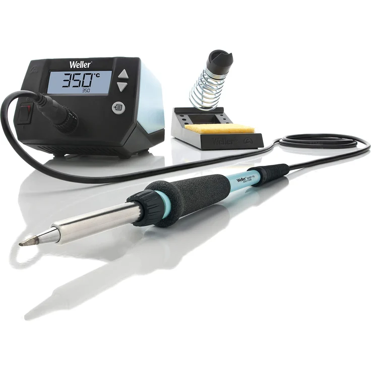 Weller Professional WE 1010 (T0053298399) 70 W-230 V Digital 1-Kanal-Lötstation, Temperaturbereich 100°C – 450°C, Blau – Bild 1