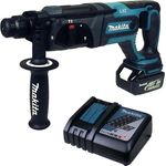 Makita DHR241 Akku - Bohrhammer mit Ladegerät und Akku 3 Ah