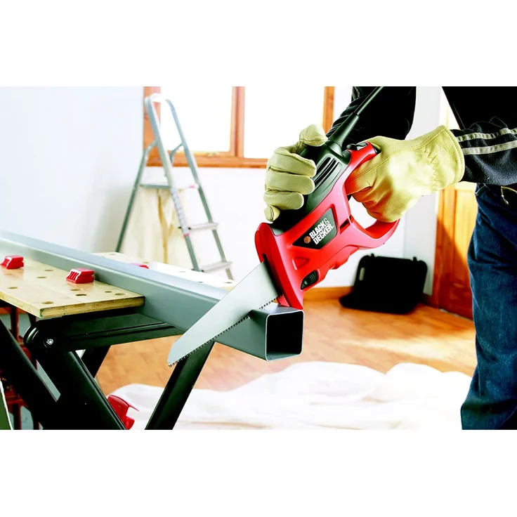 Black + Decker KS880EC-QS Elektrische Handsaege m. Zubehoer – Bild 3