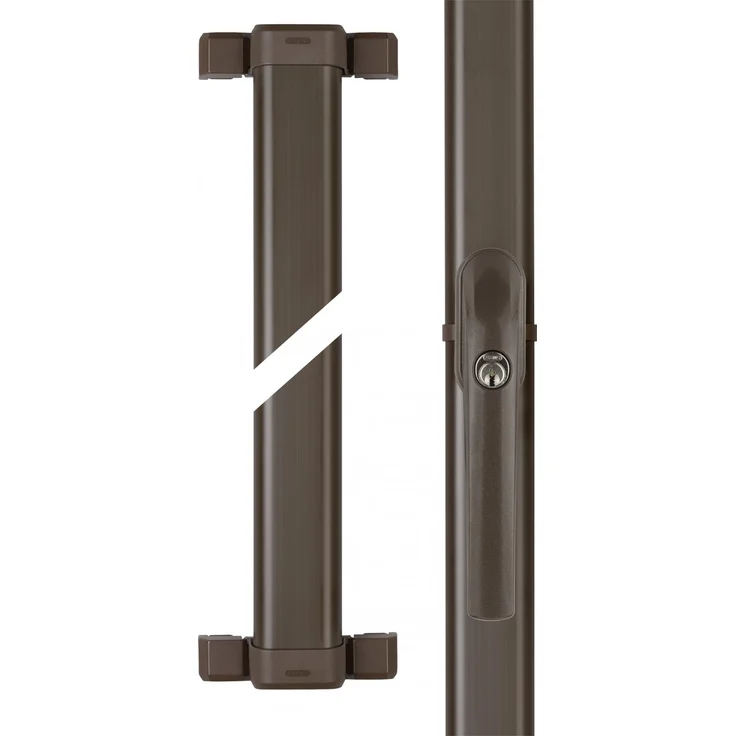 ABUS Fensterschloss ohne Riegelstange FOS550, braun – Bild 2