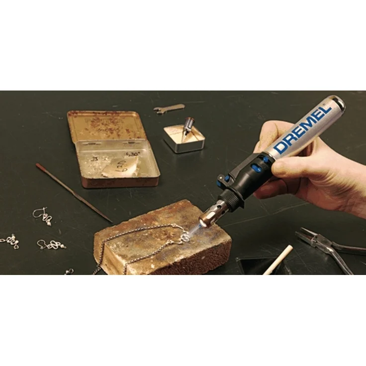 Dremel 2000 VersaTip Lötkolben - Brennkolben und Löt-Set (mit 6 Wechselspitzen zum Löten, Heißschneiden, Schweißen, Brandmalerei, Holz Gravieren, Schmuckherstellung) – Bild 2