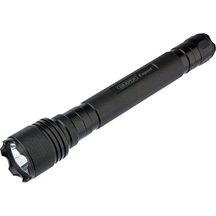 Draper LED-Taschenlampe 81119 XPG LED Hand Taschenlampe mit 4 D Batterien