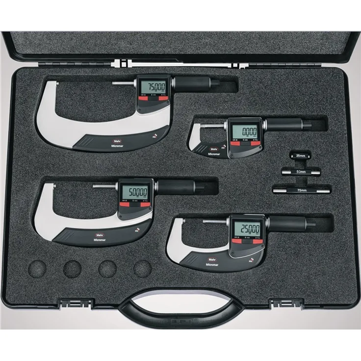 Mahr Bügelmessschraubensatz Micromar 40 EWR IP65 0-100mm dig.D.ausg.Mahr