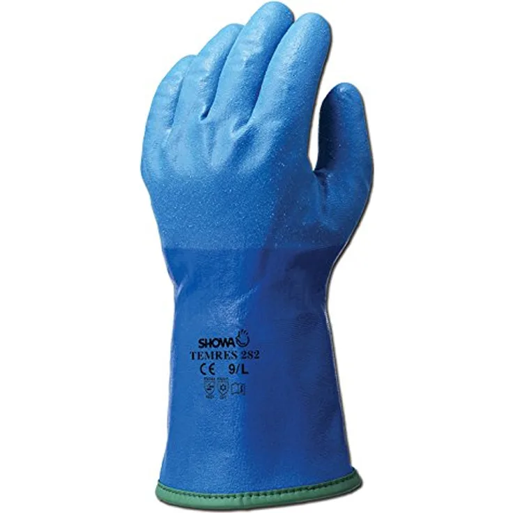 SHOWA TEMRES 282, Polyurethan €“ Beschichtung, Kälte, Blau, 8-M