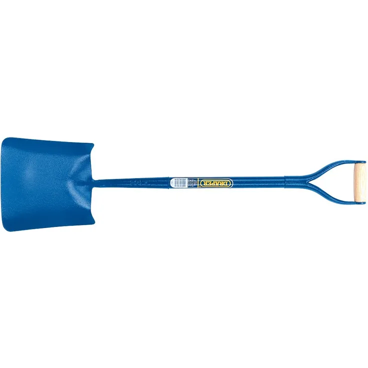 Draper 64327 Ganzstahl-Schaufel mit quadratischem Schaufelblatt