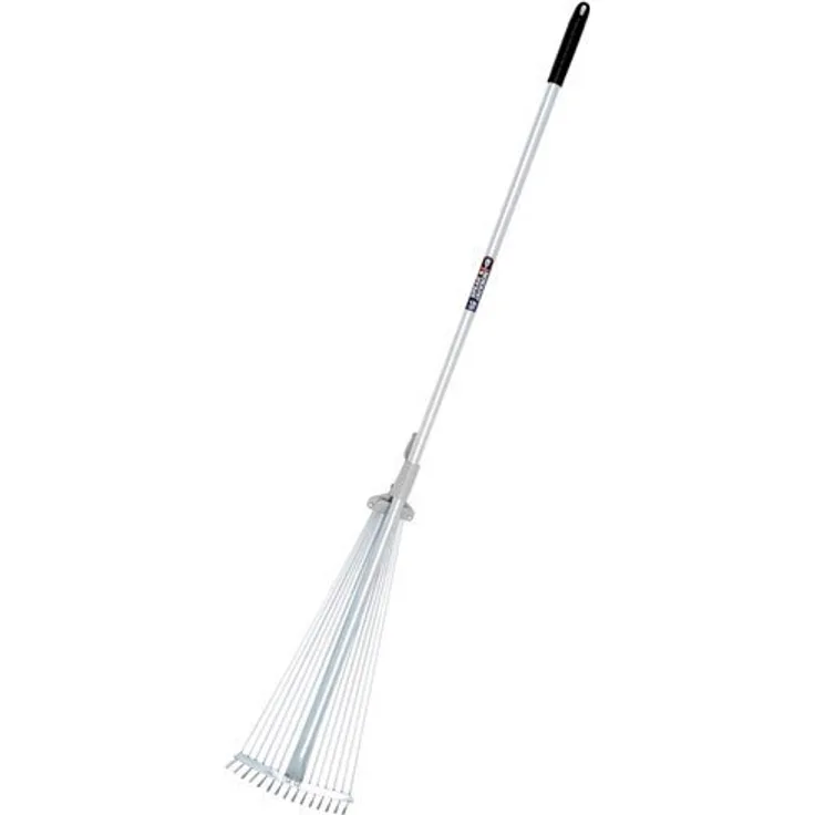 Spear & Jackson 3882NB Verstellbarer Rasenrechen, Silber, 126.5 x 19 x 5 cm