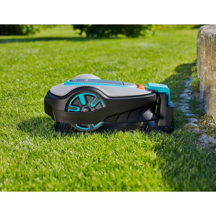 GARDENA smart SILENO life 1000 Mähroboter Set Modell 2021 - 19114-20, Mähroboter für Rasenflächen bis 1000 m², steuerbar per smart App, geräuscharm, inkl. smart Gateway, 22 cm Schnittbreite – Bild 4