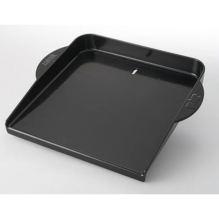 Weber Bräter Original Plancha-Bräter Grillplatte, schwarz