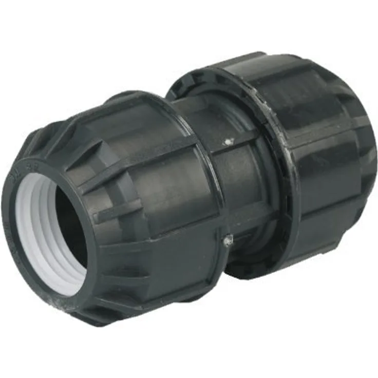 Bevo 0706040 EAN PE-Rohr-Verbindung Kupplung 1 1/4 x 40 mm aus Kunststoff Bewässerungszubehör