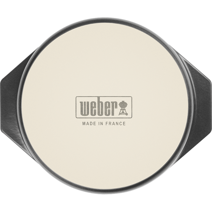 Weber 17887 BBQ Keramik-Backform, 30 cm, zum Grillen von Kuchen, Aufl„ufen und Desserts