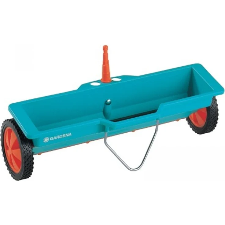 GARDENA combisystem-Streuwagen: Düngerstreuer mit 40 cm Streubreite und 3 L Fassungsvolumen, für Ausbringung von Streugut, witterungsbeständig und kompatibel mit allen combisystem-Stielen (420-20) – Bild 3