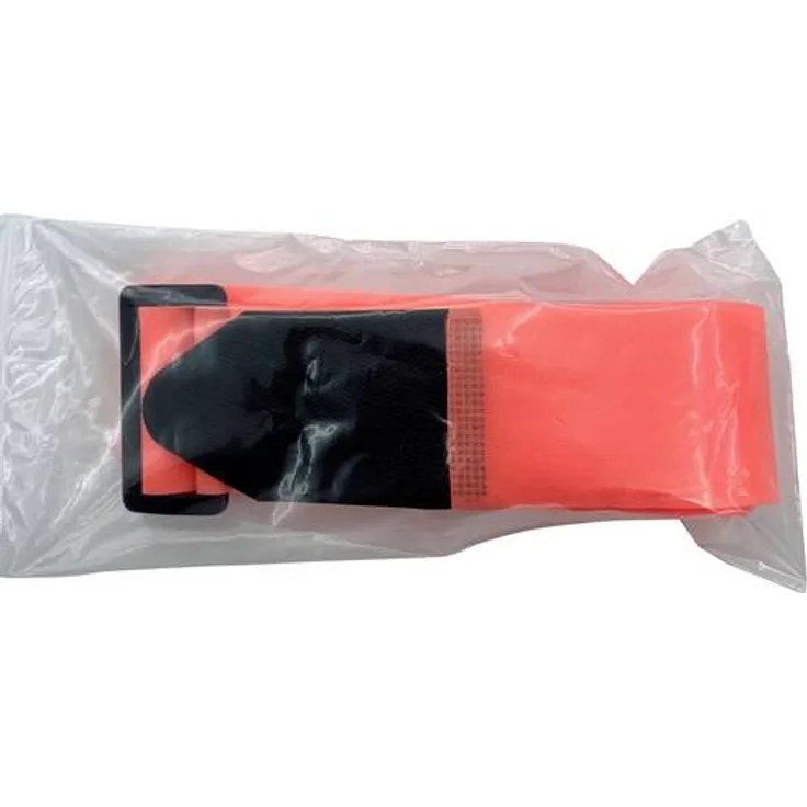 TRU Components 922-1319-Bag Klett-Kofferband mit Gurt Haft- und Flauschteil Orange 1St.