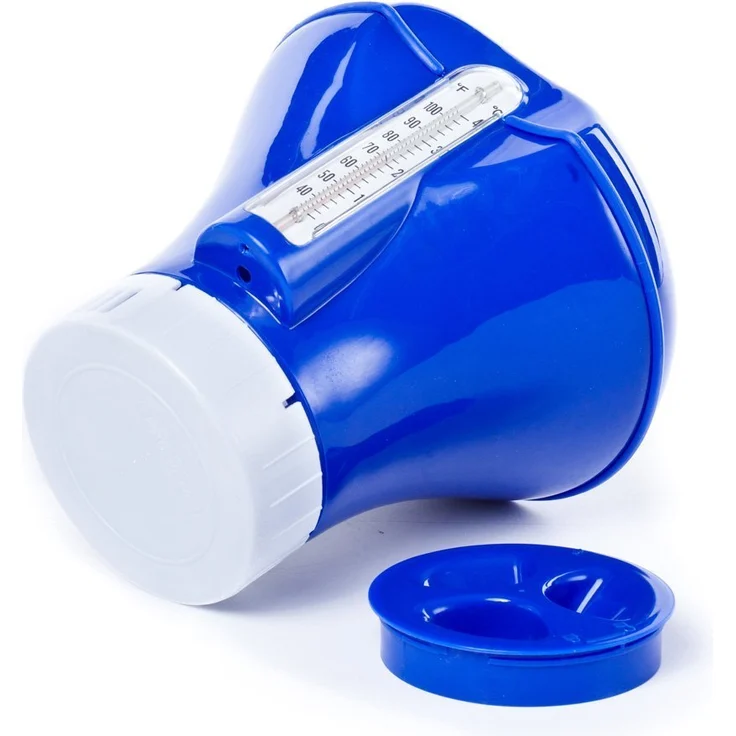 Steinbach Dosierschwimmer Chlordosierschwimmer mit Thermometer, Mehrfarbig – Bild 1