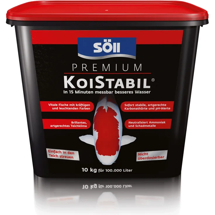 Söll Teichpflege 10 Kg Premium KoiStabil Wasseroptimierer für 100 Qbm