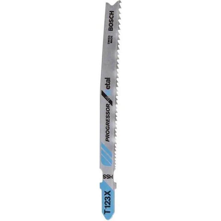 Bosch Professional 2608638472 Stichsägeblatt 3 Stichsägeblätter T 123 x F – Bild 1