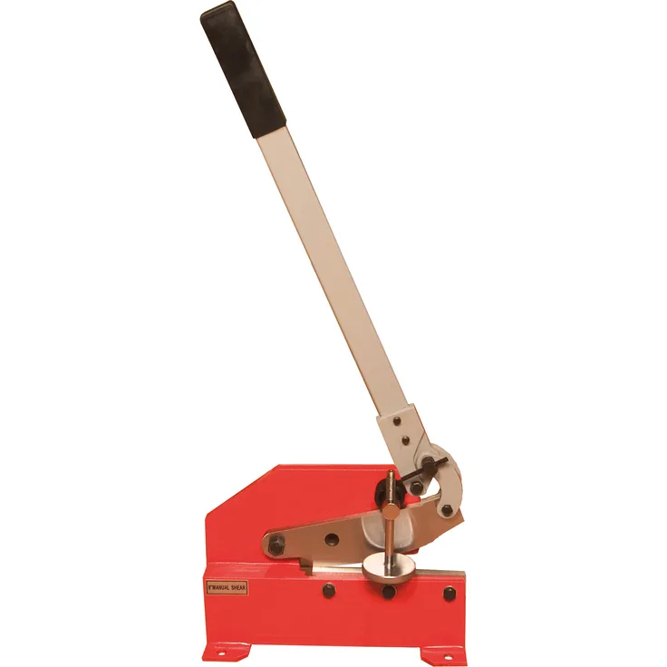 Holzmann Maschinen Hebelblechschere HS 200 Geeignet für Metallplatten, Blechen, Rund- und Flachstähl (H030100005)