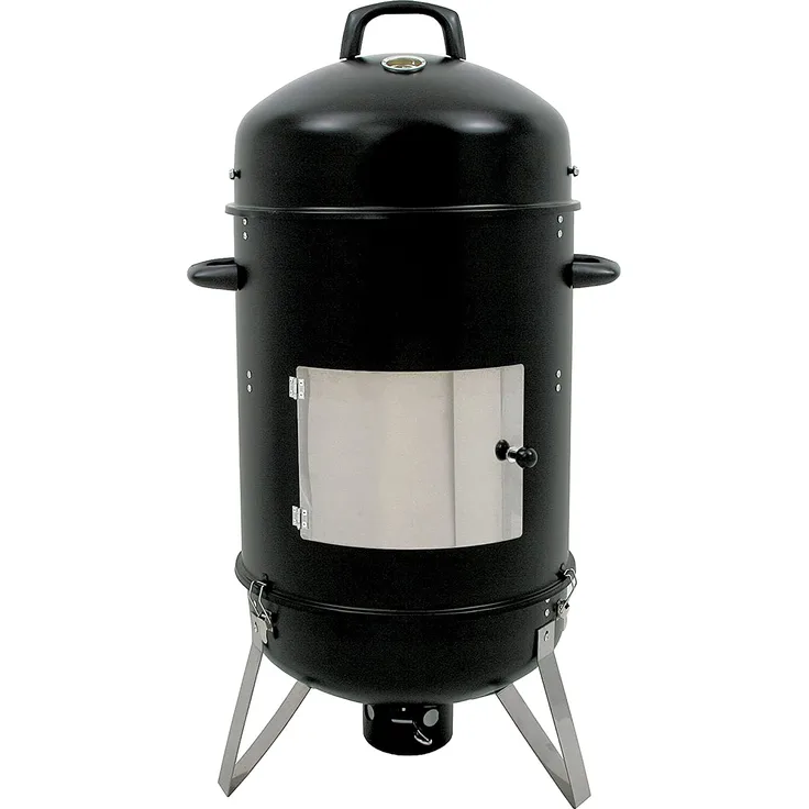 BBQ-Toro Räuchertonne Hickory, Ø 46 cm Räucherofen Smokertonne