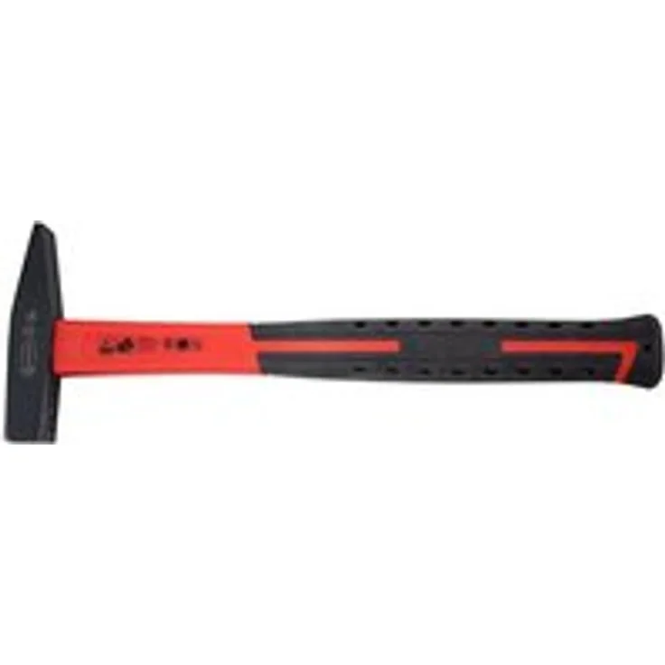 Connex Schlosserhammer 200 g, Glasfaserstiel - Hammer - Ingenieurhammer - Stahlhammer - Werkzeug - COX603200