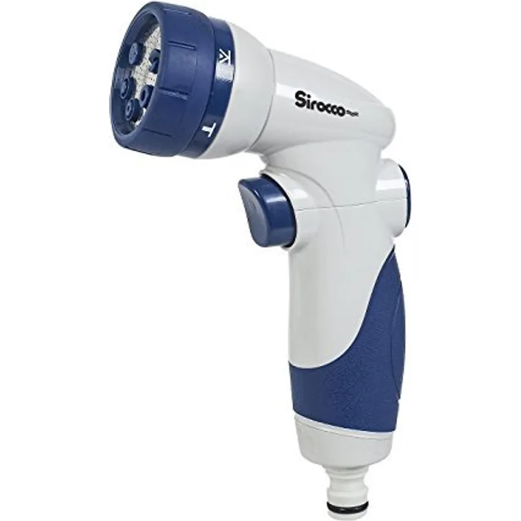 Sirocco 06520120 Wasserbrause, Siro Soft Brausepistole mit 5 Düsen, 14 x 10 x 6 cm, Mehrfarbig,