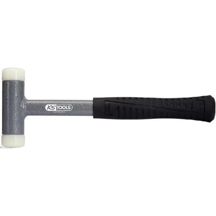 KS TOOLS Schonhammer, rückschlagfrei mit Stahlrohr 60 mm - Preisvergleich – Bild 1