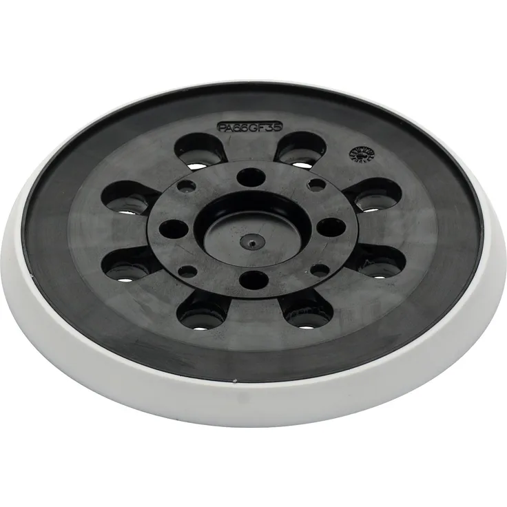 Bosch Schleifteller (Ø 125 mm, mittelhart, mit Klettsystem, Zubehör für Exzenterschleifer PEX 300-400 AE)