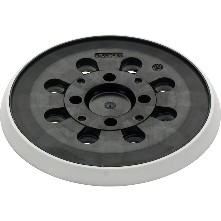 Bosch Schleifteller (Ø 125 mm, mittelhart, mit Klettsystem, Zubehör für Exzenterschleifer PEX 300-400 AE) – Bild 1