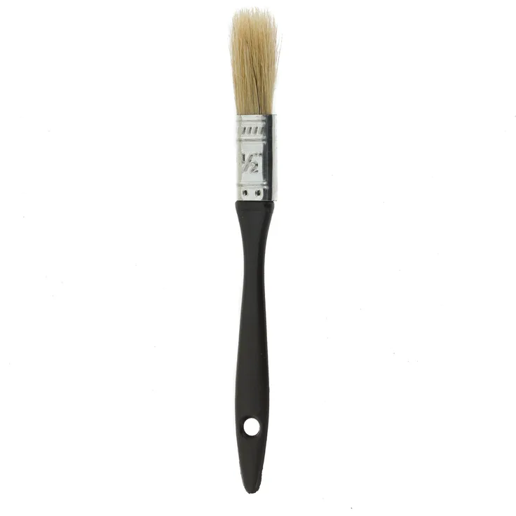 Coral Tools Coral 31110 Schott Wert Chip Pinsel mit Borsten Pinsel Kopf für Verwendung mit allen Farben 1,3 cm – Schwarz