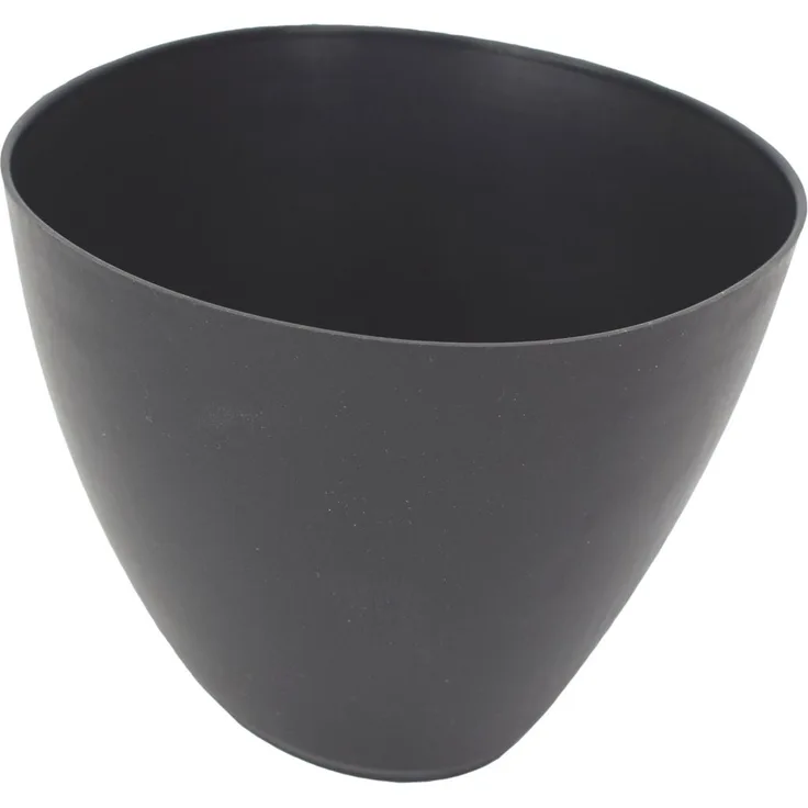 Gipsbecher Mischbecher 9cm hoch Gummischale schwarz Gipsschüssel elastisch