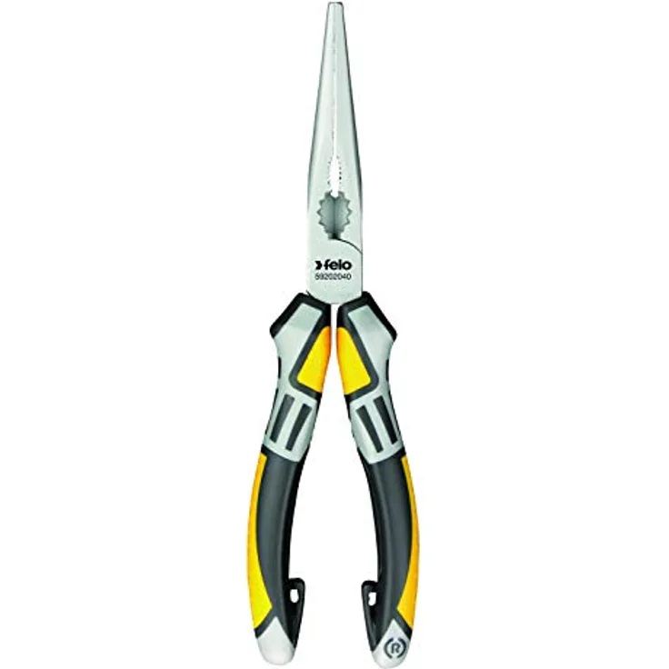 Felo Profi 205 mm Telefonzange Chain Nose Radio Pliers curved 45° 592 220 40
