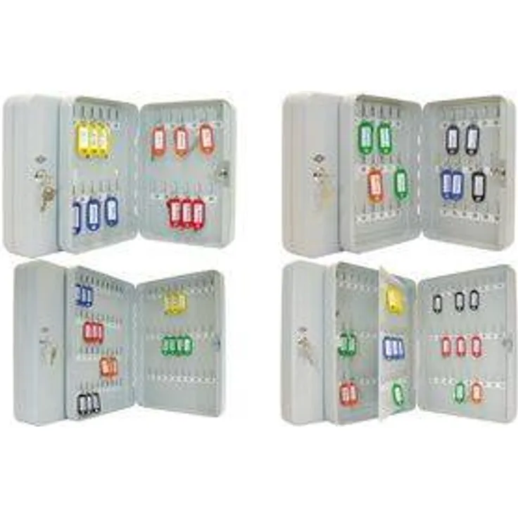 WEDO Schlüsselschrank für 110 Schlüssel, lichtgrau