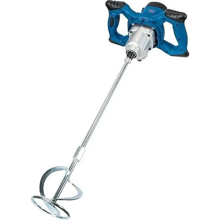 Scheppach PM1400 Rührwerk Handrührwerk | 1400W Leistung | M14 Gewinde | bis 700 min-1 2-Gang-Getriebe | inkl. Mörtel- u. Farbquirl