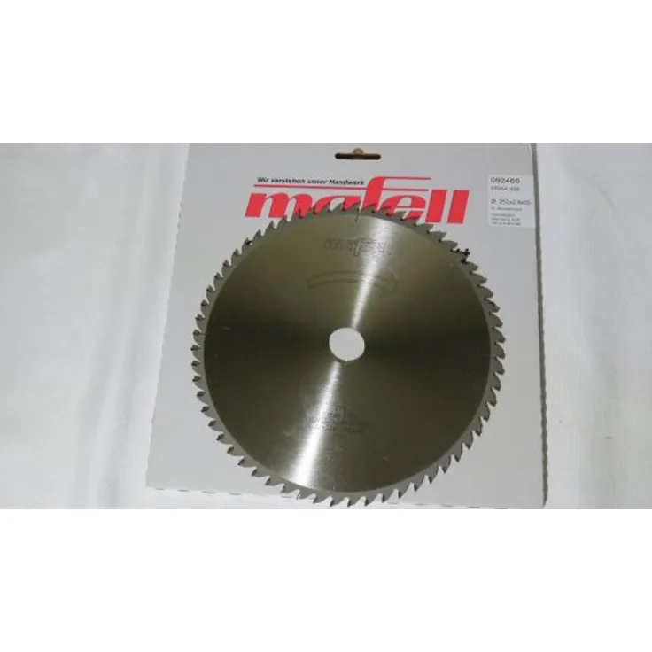 Mafell Sägeblatt HM 250 x 1,8/2,8 x 30 mm, Z 60, WZ 092466
