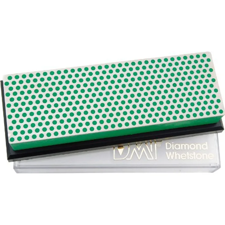 DMT Diamond Whetstone Wetzstein – extrafein mit Plastikbox, 15,2 cm - 6 Zoll, 1 Stück, W6EP