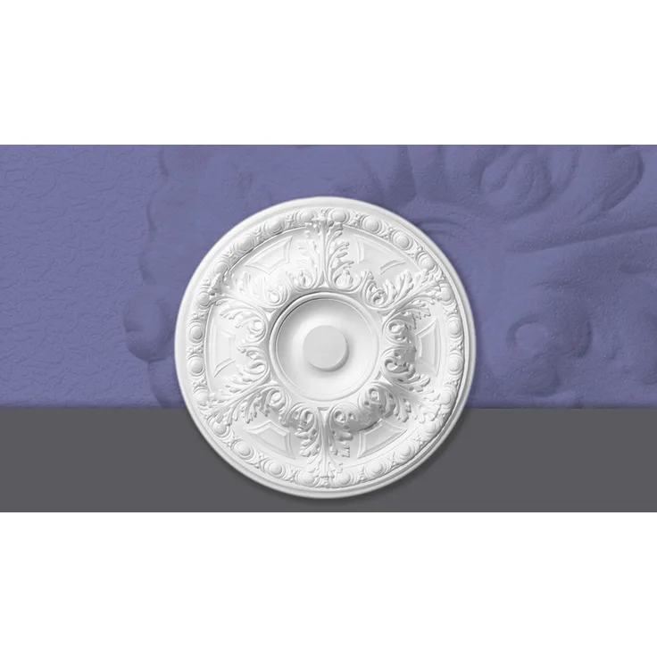 Decosa Rosette Emilia, weiss, Ø 48 cm - 01 Stueck