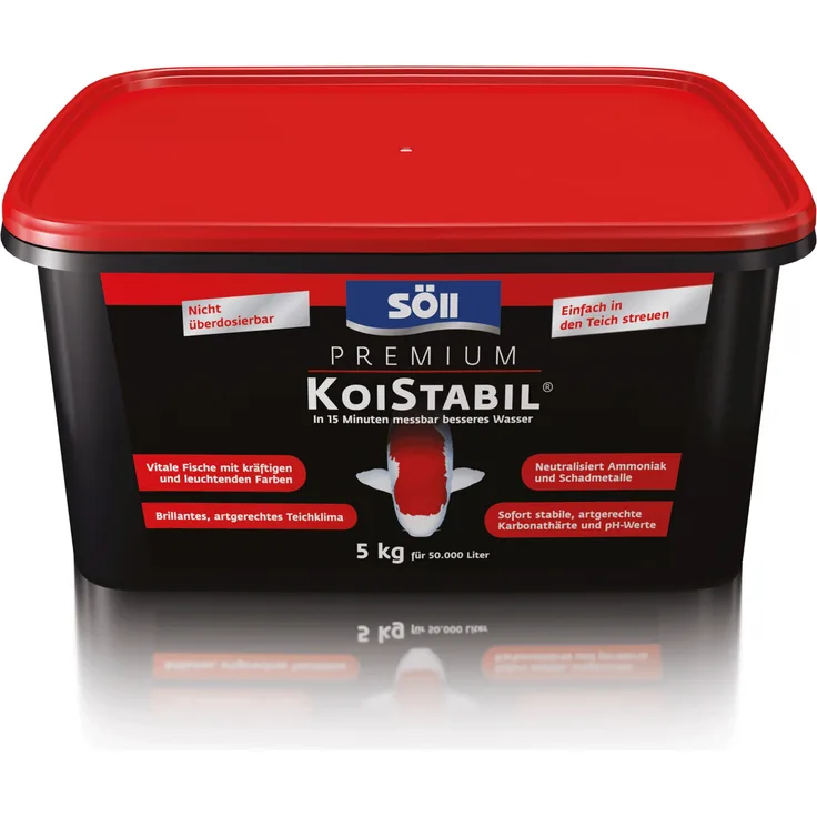 Söll Teichpflege 5 Kg Premium KoiStabil Wasseroptimierer für 50 Qbm