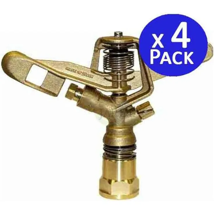 3-4' weibliche Messing-Sprinkleranlage, 13 bis 18 Meter. 4 Einheiten