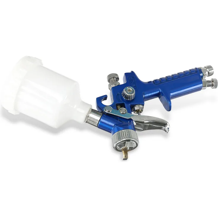 BGS 3315 | Mini-Druckluft-Farbsprühpistole | 120 cm | Aluminium-Gehäuse | verchromte Oberfläche | rostfreier Sprühkopf