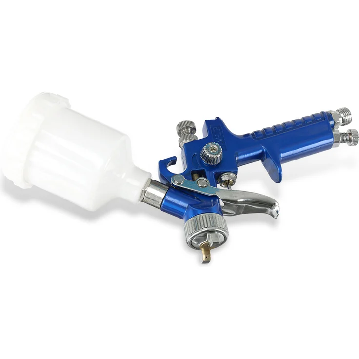 BGS 3315 | Mini-Druckluft-Farbsprühpistole | 120 cm | Aluminium-Gehäuse | verchromte Oberfläche | rostfreier Sprühkopf – Bild 1