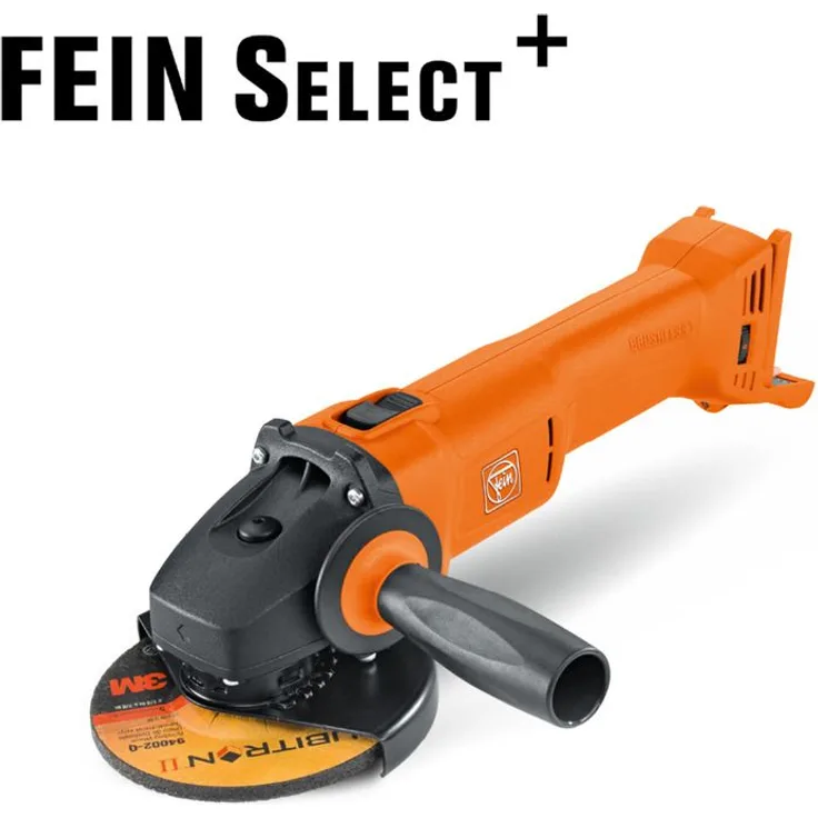 Fein 115mm Fein Akku-Winkelschleifer CCG 18-115 BL Select, ohne Akku ohne Ladegerät 115 mm Akku Winkelschleifer 18 V 1100 W 115 mm